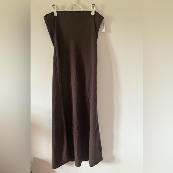 NWT Babaton Resolution Dress Size Large Rich Mocha Brown - Picture 5 of 16